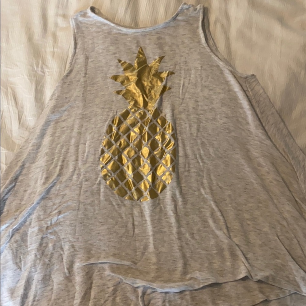 loose pineapple cover up dress